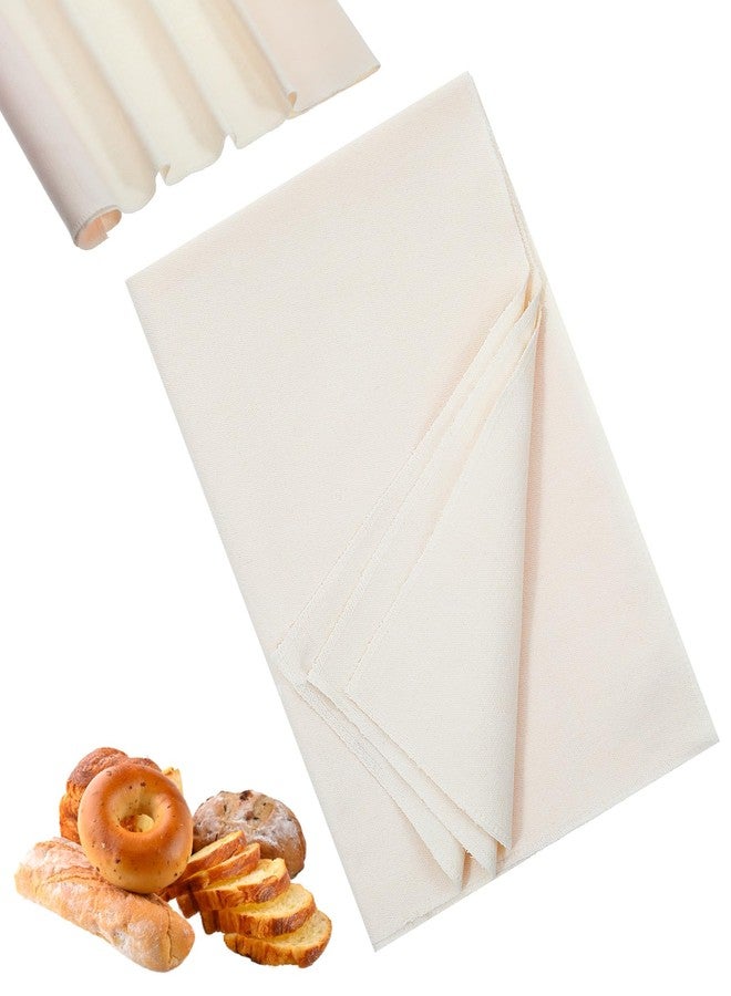 Thrymme Large Baking Towels 35.4x26 Inch, Tea Cloths For Sourdough, Natural Cotton Professional Dough Shaping Tool for French Baguettes Loaves and Homemade Bread Baking - Image 1