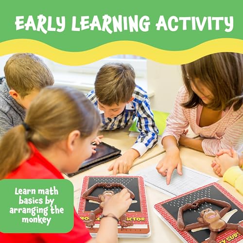 POPULAR PLAYTHINGS Monkey Subtraction Calculator, Math Learning Toy for Children Ages 4 and Older - Image 2