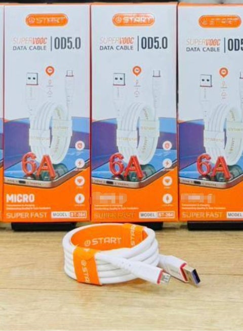 Super VOOC Charging 6A High Quality Micro-USB Cable