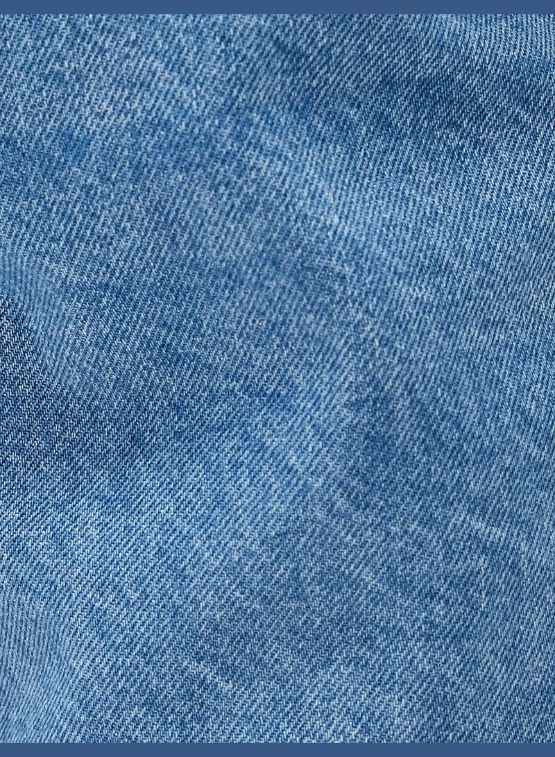 KOTON Cotton Pocket Detail Bermuda Jean Shorts