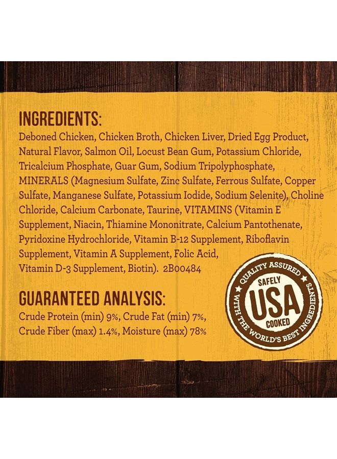 Merrick Grain Free Wet Dog Food Real Chicken Recipe - (12) 12.7 oz Cans - Image 2