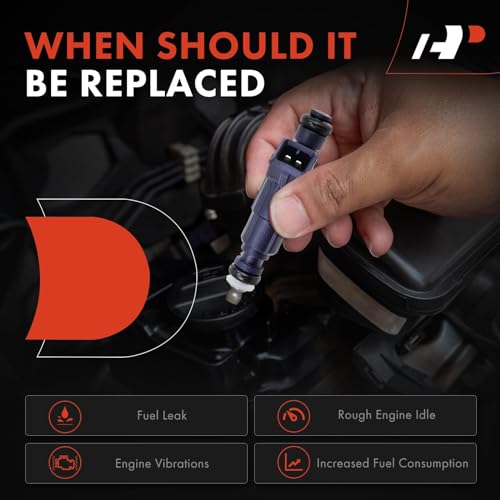 A-Premium Fuel Injectors Compatible with Mercedes-Benz C240, C320, CLK320, E320, ML320, SLK320 & Chrysler Crossfire, 2.6L 3.2L, Replace# 1120780149, 0280156014 - Image 5