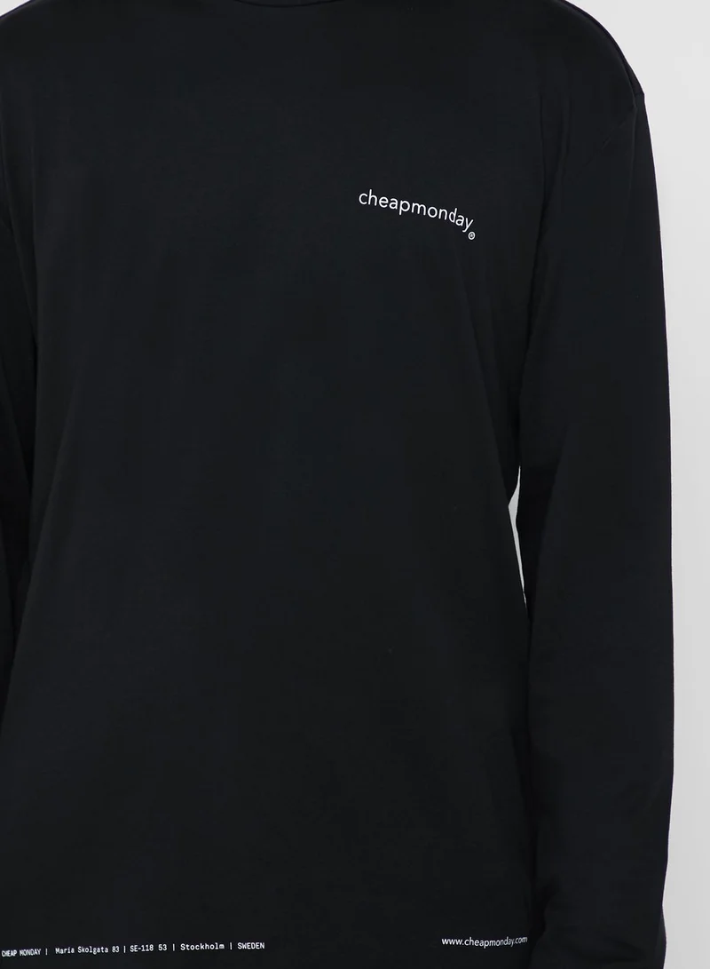 Cheap Monday Profile Crew Neck T-Shirt