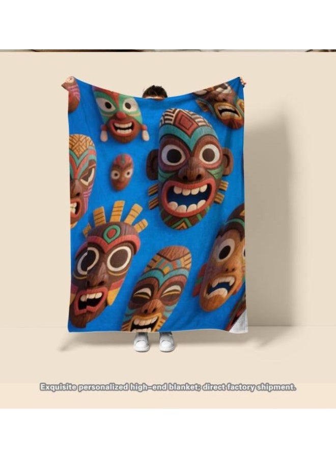 general Baby and children's cartoon flannel thin blanket (warm and comfortable, suitable for sleep, game use) 70cm*100cm