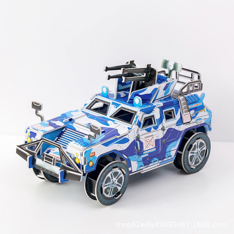 3D Three-Dimensional Puzzle Large Children'S Handmade Puzzle Diy Assembled Creative Model Kindergarten Student Gift - Image 1