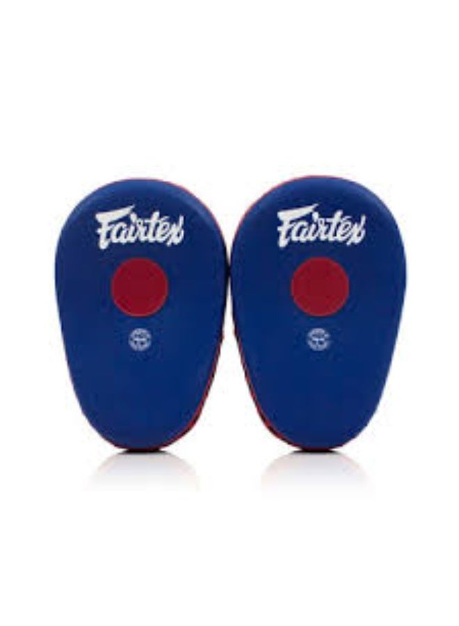 FAIRTEX FOCUS MITTS FAIRTEX (FMV13)    BLUE / RED BOXING AND MAUY THAI - Image 2