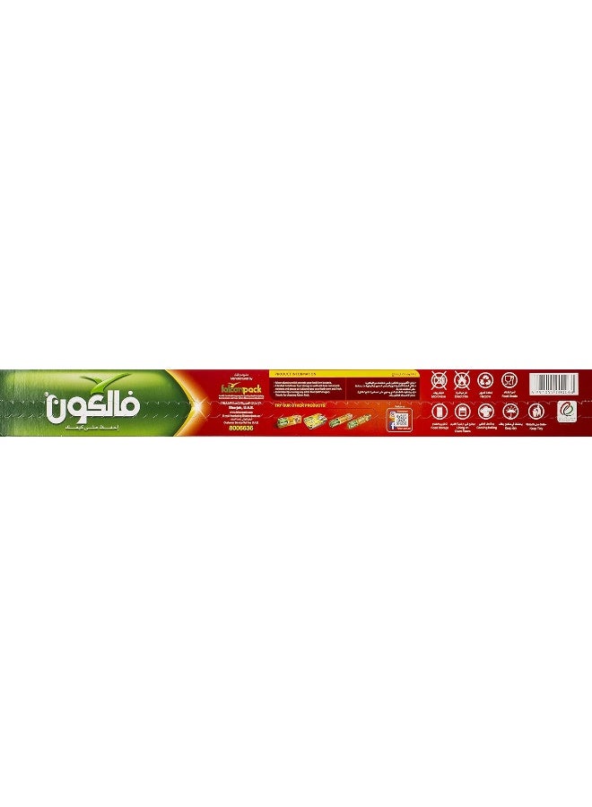 فالكون Aluminium Foil 150 Sq Ft (30.96 M. X 45 Cm) Silver 150 Sq Ft (30.96 M. X 45 cm)None - Image 2