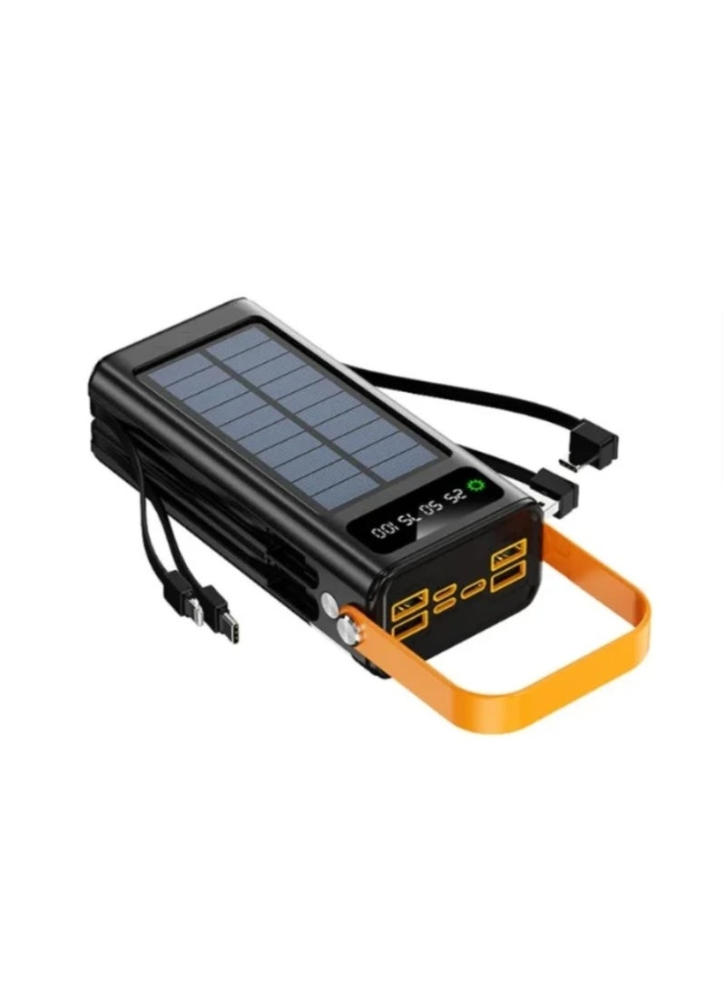 Dinex 30000mAh Solar Power Bank with LED Emergency Light - Image 2