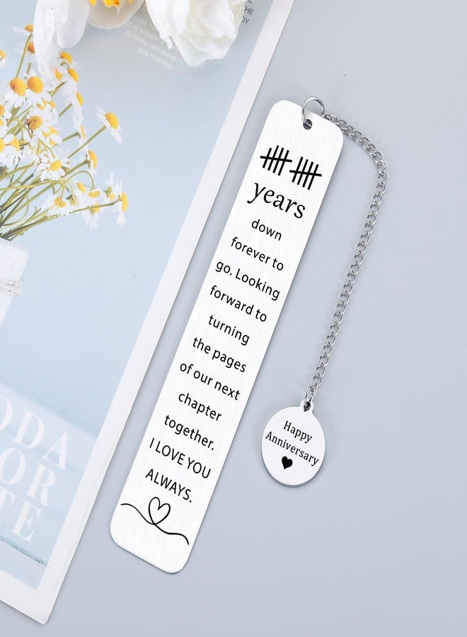 Perleddom 10th Anniversary Tin Gifts for Women Men 10 Year Anniversary Bookmark Gifts for Couples Tin Gift for 10th Wedding Anniversary for Husband Wife Book Lover Gift Book Accessories for Her Him - Image 5