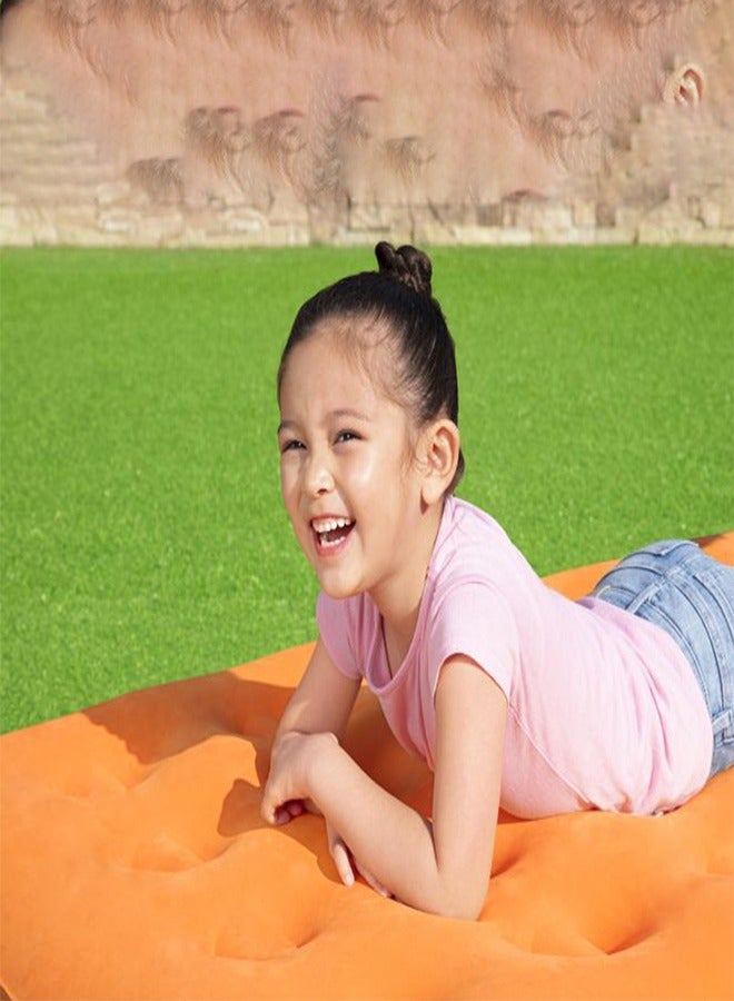 Bestway سرير هوائي دريوزي دريمر مع مضخة يدويّة 158 سم × 89 سم × 18 سم 26-67918-برتقالي - Image 5