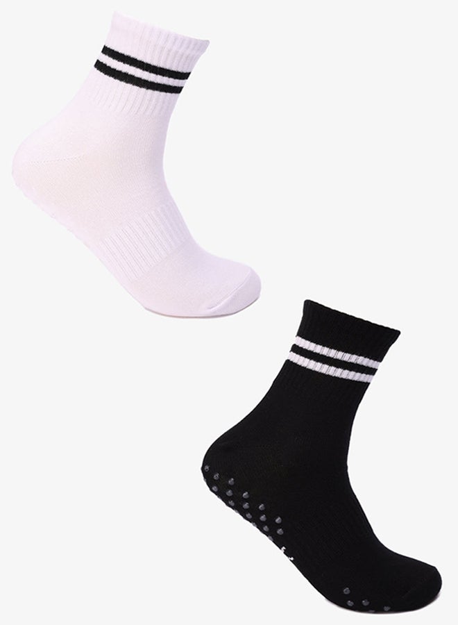 Carina Ribbed Grip Long Socks - Image 1