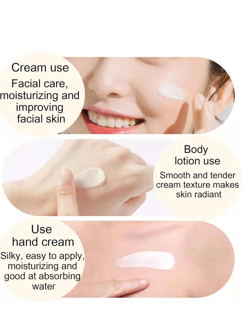 ليفوشا كريم مرطب لانولين، مرطب وواقي للبشرة، كريم الوجه للإصلاح اليومي للجفاف، يستخدم على الوجه واليدين ومرطب لوشن ترطيب الجسم (140 جم) - Image 2