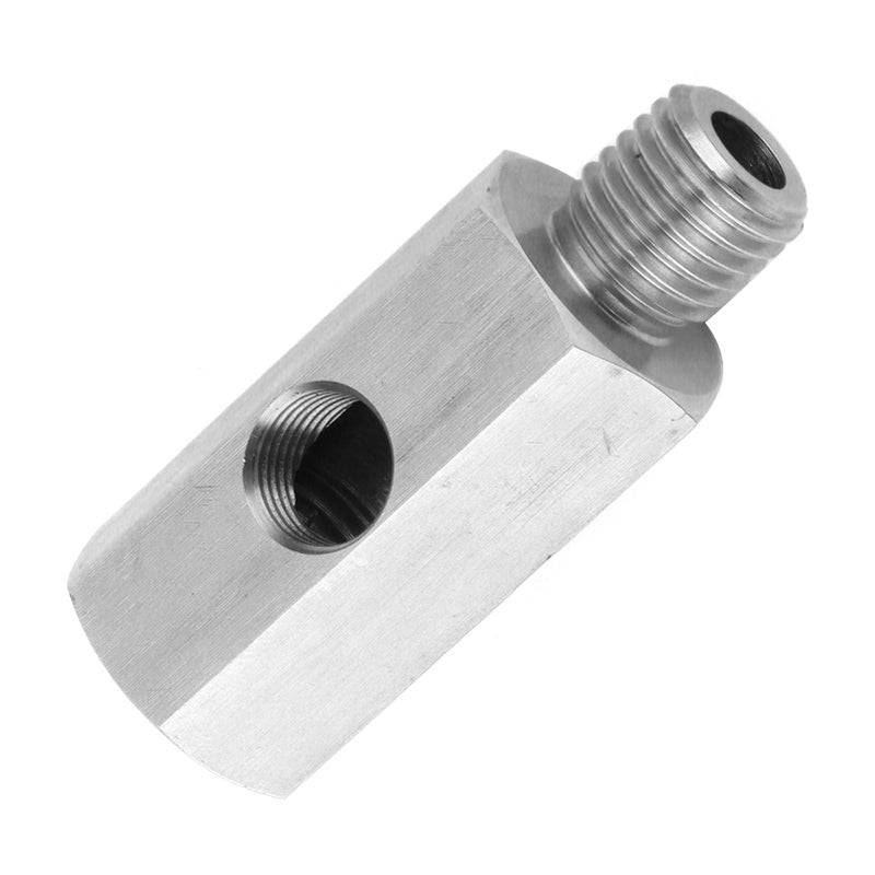 Male to Female 1/8in to M12X1.5 Adapter Turbo Oil Pressure Sensor Supply Feed Line Gauge Fit for Honda - Image 1