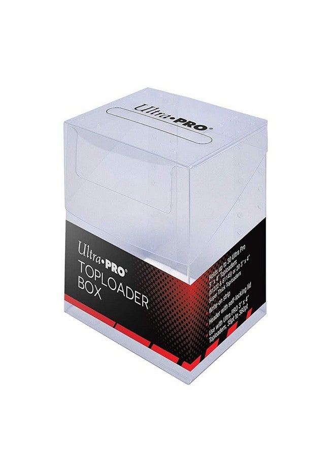 UltraPro Ultra Pro 16241 Toploader Box, Clear (Transparent) - Image 1