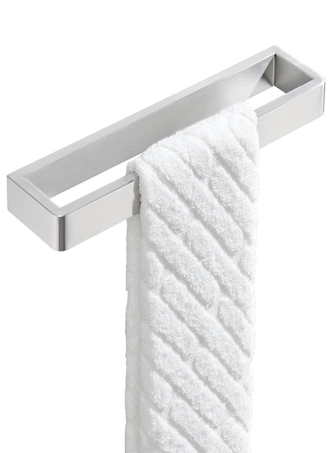 APLusee Towel Holder Brushed Nickel 304 Stainless Steel, Rustproof & Heavy-Duty, 11.7 Inches Secure Wall Mounted bar, Ideal for Hand Towels & Bath Towels - Image 1