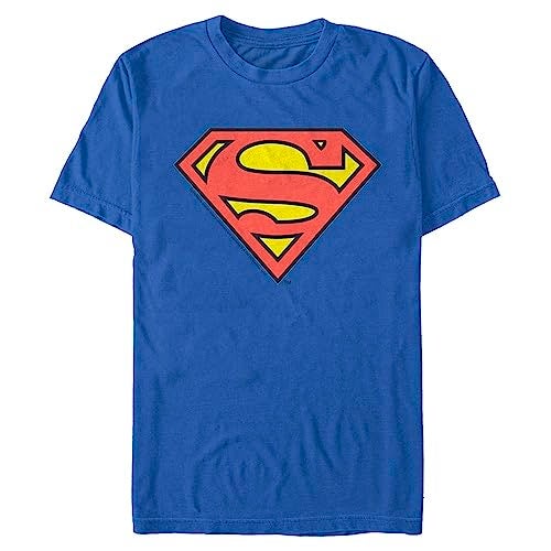 DC Comics Men's Superman Logo T-Shirt, 2X-Large, Royal - Image 4