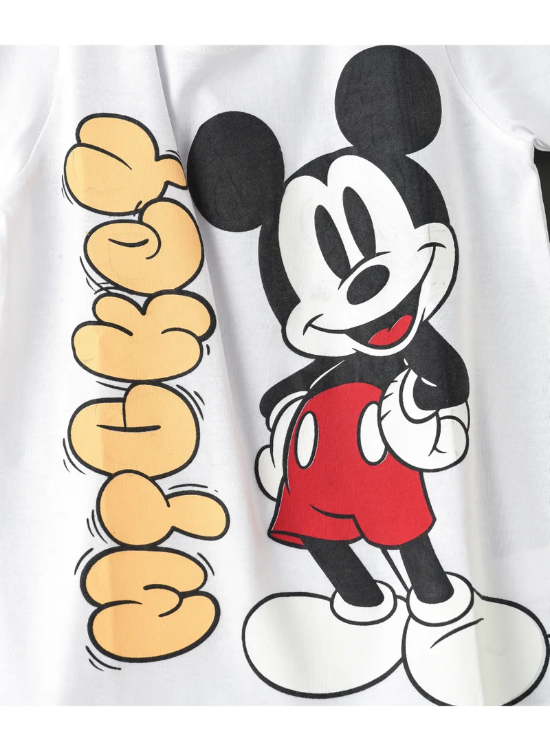 ديزني Disney Tshirt for Boys | Casual Wear with Cotton Jersey Fabric | Regular Length