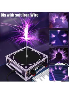 Captaintech Musical Coil for Tesla, Bluetooth Music Coil, Touchable Artificial Lightning Spark Gap Arc Generator, Wireless Transmission Experiment Model, Science Teaching Experiment Tool Desktop Toy  - Image 5