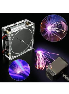 Captaintech Musical Coil for Tesla, Bluetooth Music Coil, Touchable Artificial Lightning Spark Gap Arc Generator, Wireless Transmission Experiment Model, Science Teaching Experiment Tool Desktop Toy  - Image 4