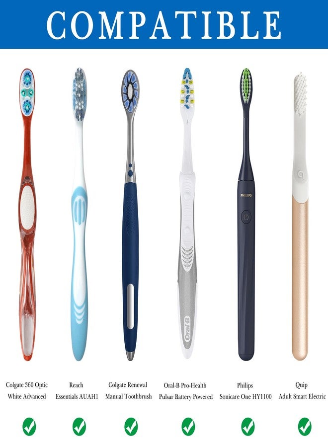 Linkidea Wall Mounted Toothbrush Holder for Shower, Aluminum Self-Adhesive 5 Slots Tooth Brush and Toothpaste Organizer Hanger Compatible with Colgate Extra Clean, Oral-B CrossAction (Black) - Image 3