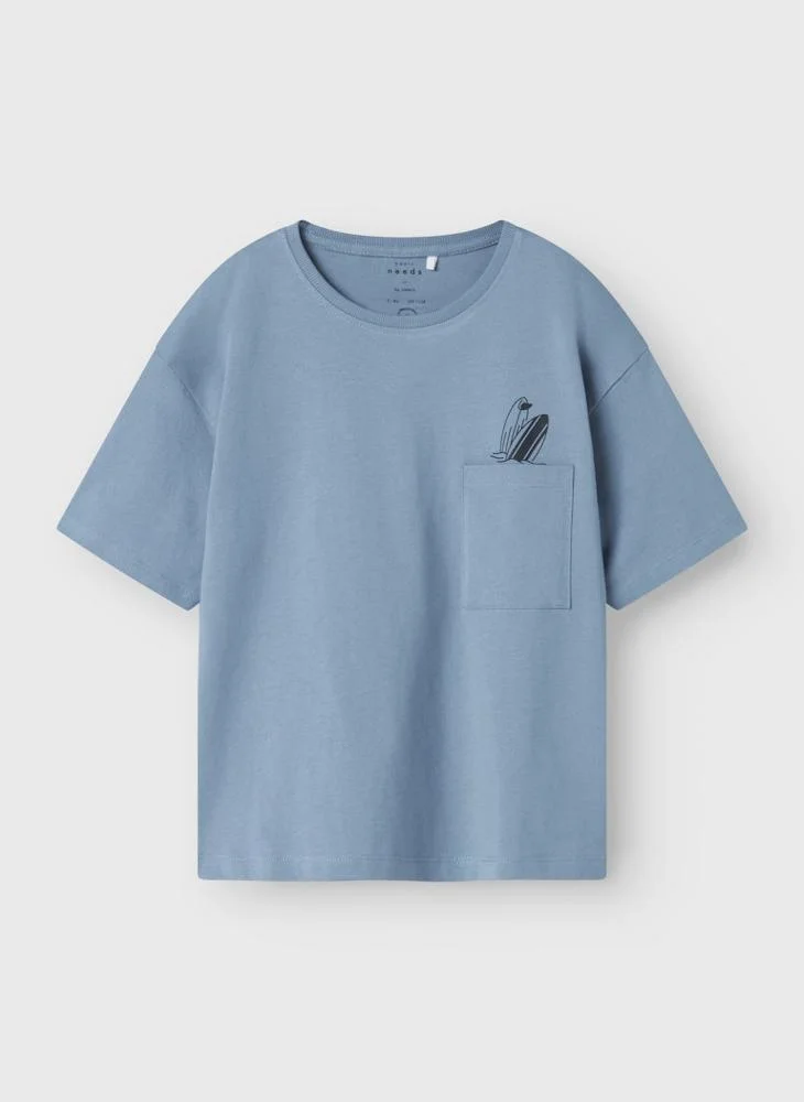 نيم ات Kids Graphic Crew Neck T-Shirt