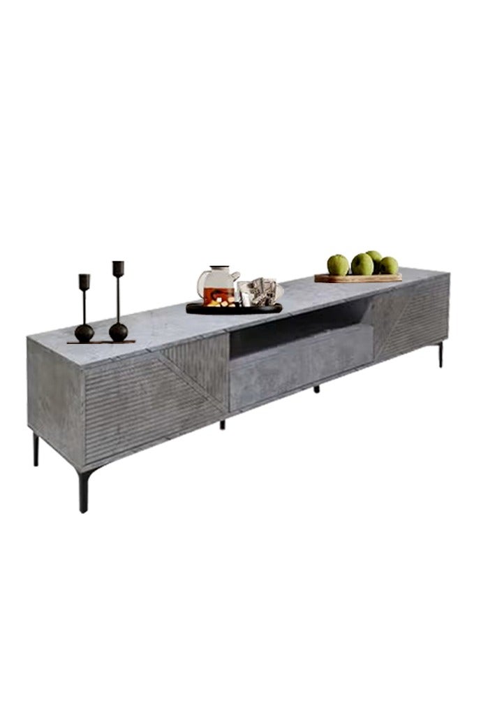 ليفينج طاولة بلازما حديثة مع رف 200*40*47 سم - Image 4