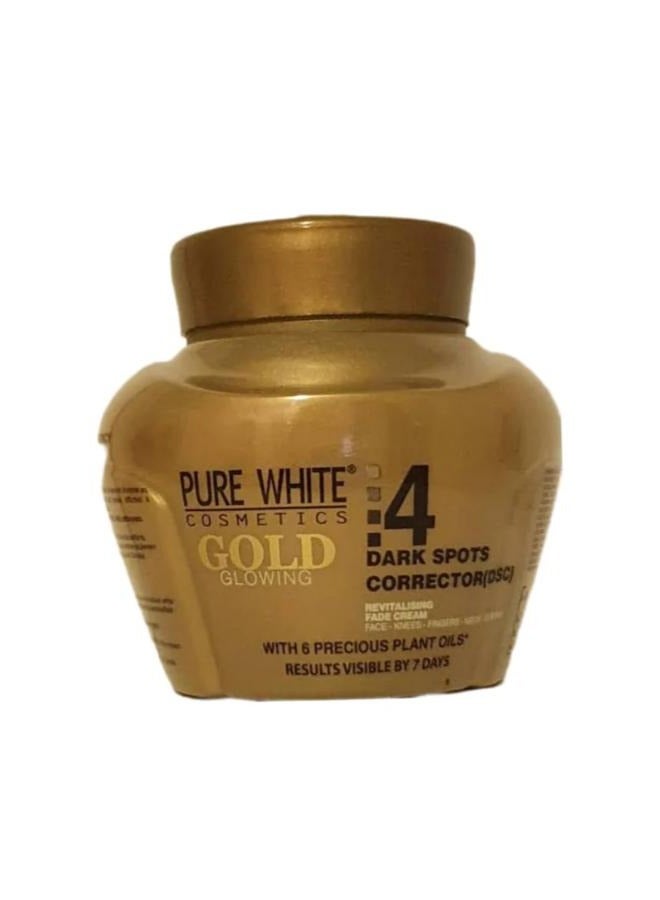 Pure White Cosmetics Gold Glowing 4 Dark Spots Corrector 150 ml