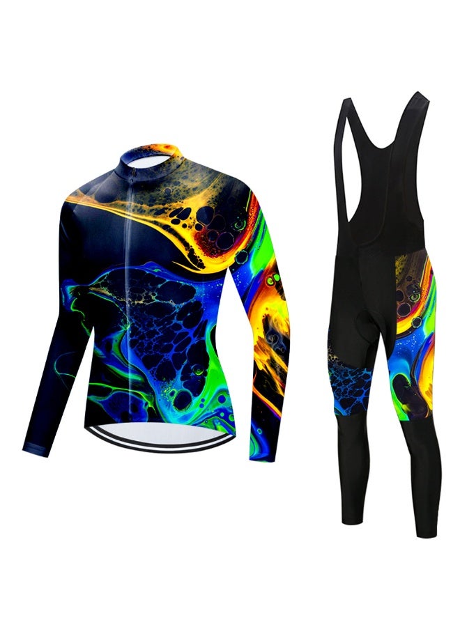 KUYING GR New Summer Outdoor Sunscreen Moisture Absorption Quick Drying Bicycle Women's Cycling Clothing Set  - Image 1