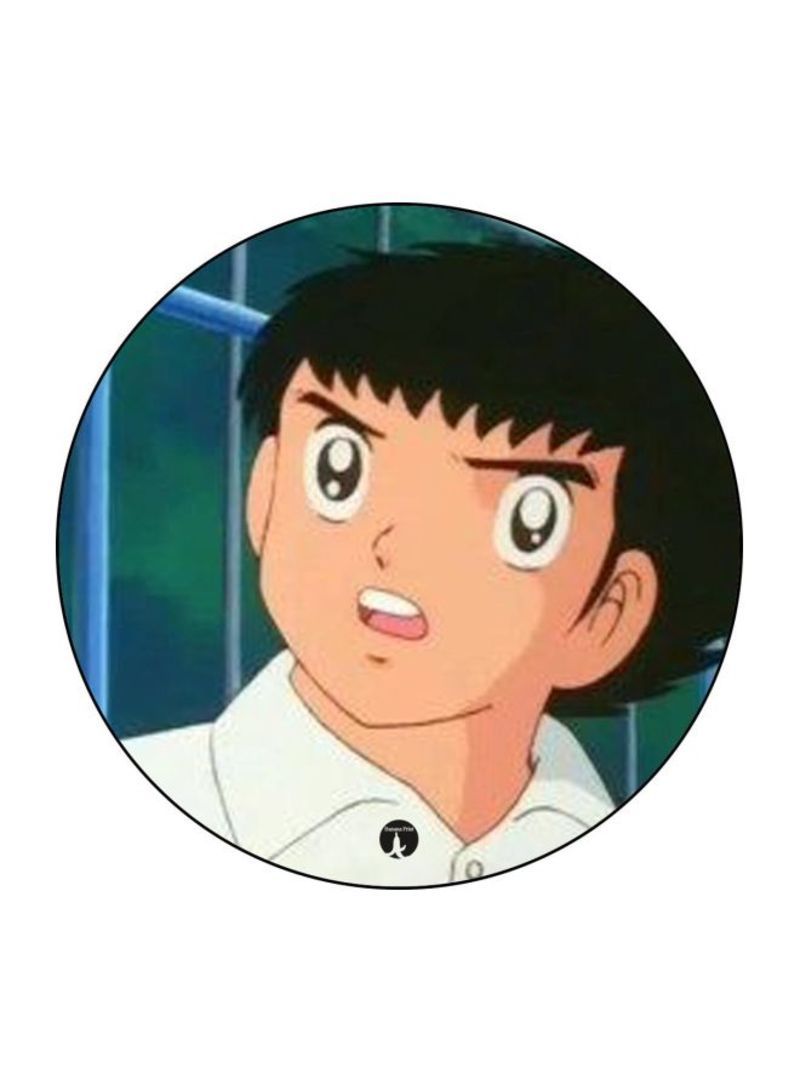 RKN Captain Majid Printed Mouse Pad Beige/Green/Black