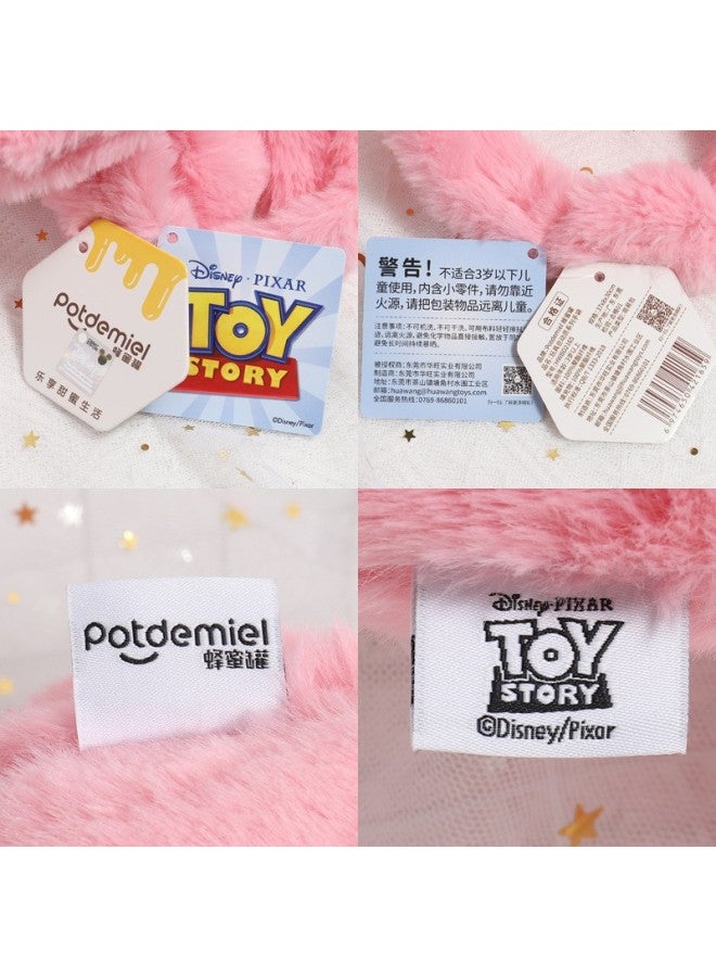 Disney Genuine Strawberry Bear Berry Day Happy Shoulder Bag Cute Handbag Autumn And Winter Plush Schoolbag Gift-Color:29*12*23cm Strawberry Bear "berry" Day Happy Tote Bag-Height:See Description Of Color - Image 5