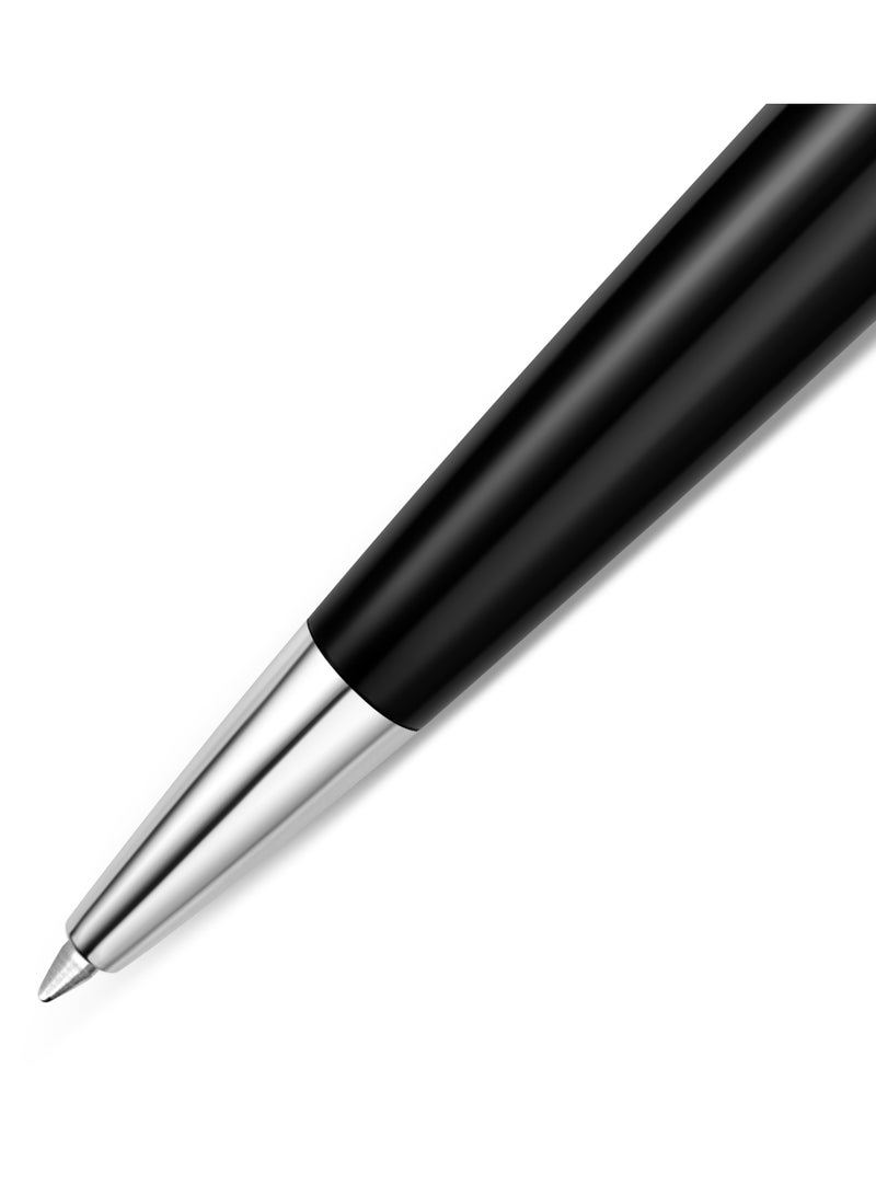 غاي لاروش أداة كتابة أندريا باللون الأسود والفولاذ المقاوم للصدأ مع قلم - Image 3