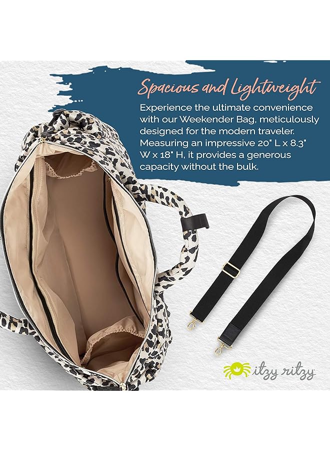 erorex Dream Weekender Travel Bag Lightweight Overnight And Hospital Bag Features Base Compartment 12 - Image 3