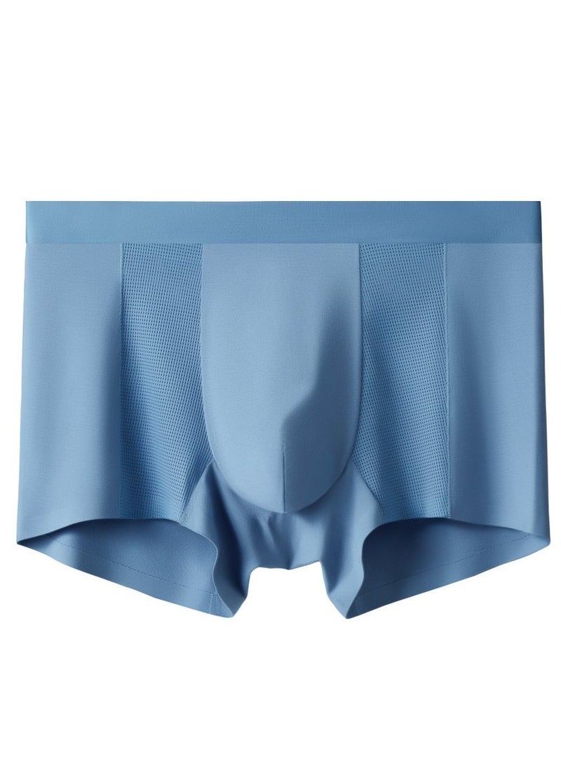 WEIJIANGJUN Men's Flat Corner Underwear - Mid Waist 5 Set, Modal Fabric, Comfortable with Elasticity, Cool and Breathable Style  - Image 3