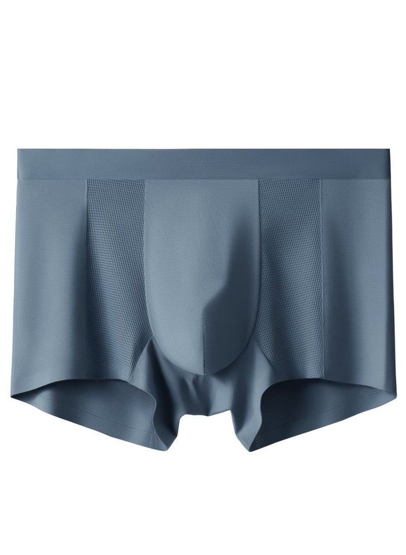 WEIJIANGJUN Men's Flat Corner Underwear - Mid Waist 5 Set, Modal Fabric, Comfortable with Elasticity, Cool and Breathable Style  - Image 5