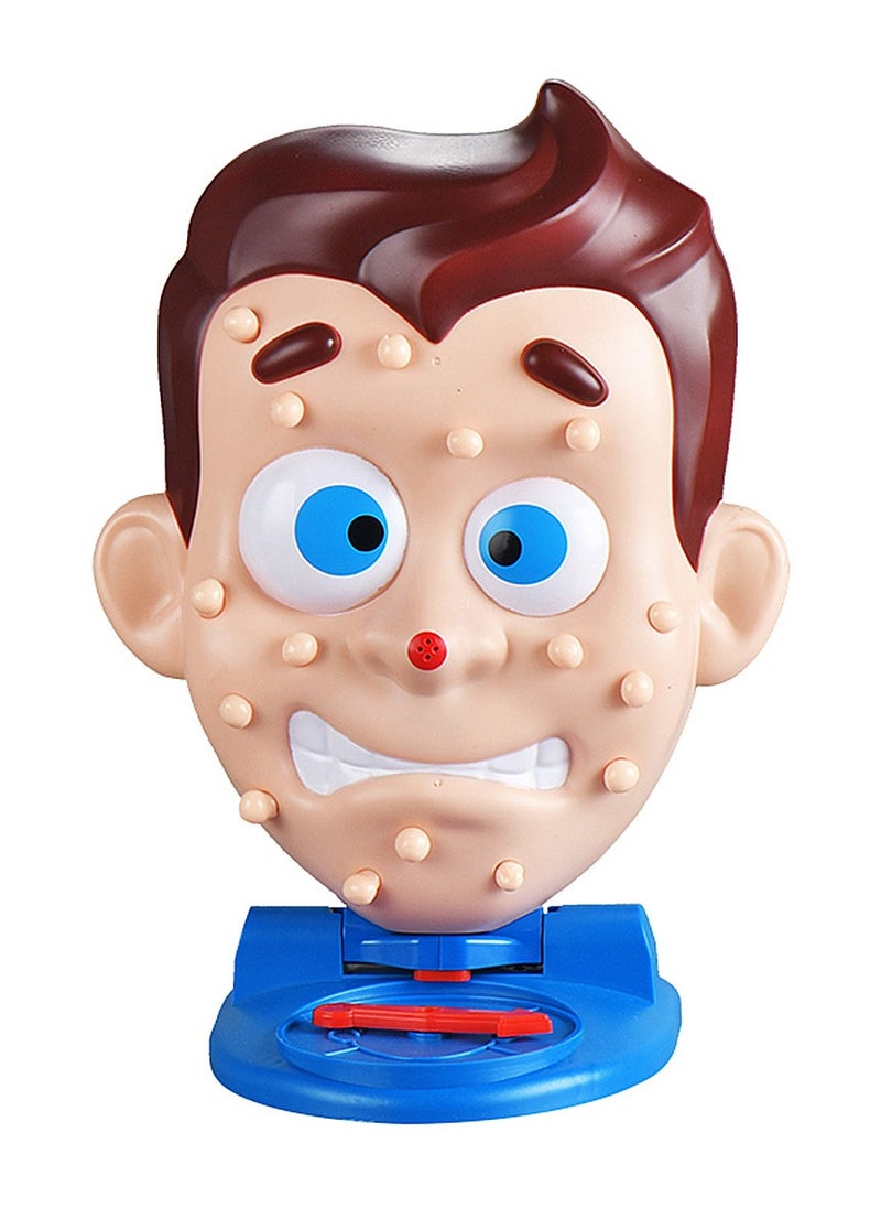 Novelty Funny Board Game Toys Simulate Face Squeeze Acne Water Spray Popping Pimple Party Table Game Interactive Prop Toys