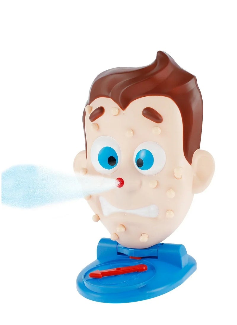 Novelty Funny Board Game Toys Simulate Face Squeeze Acne Water Spray Popping Pimple Party Table Game Interactive Prop Toys
