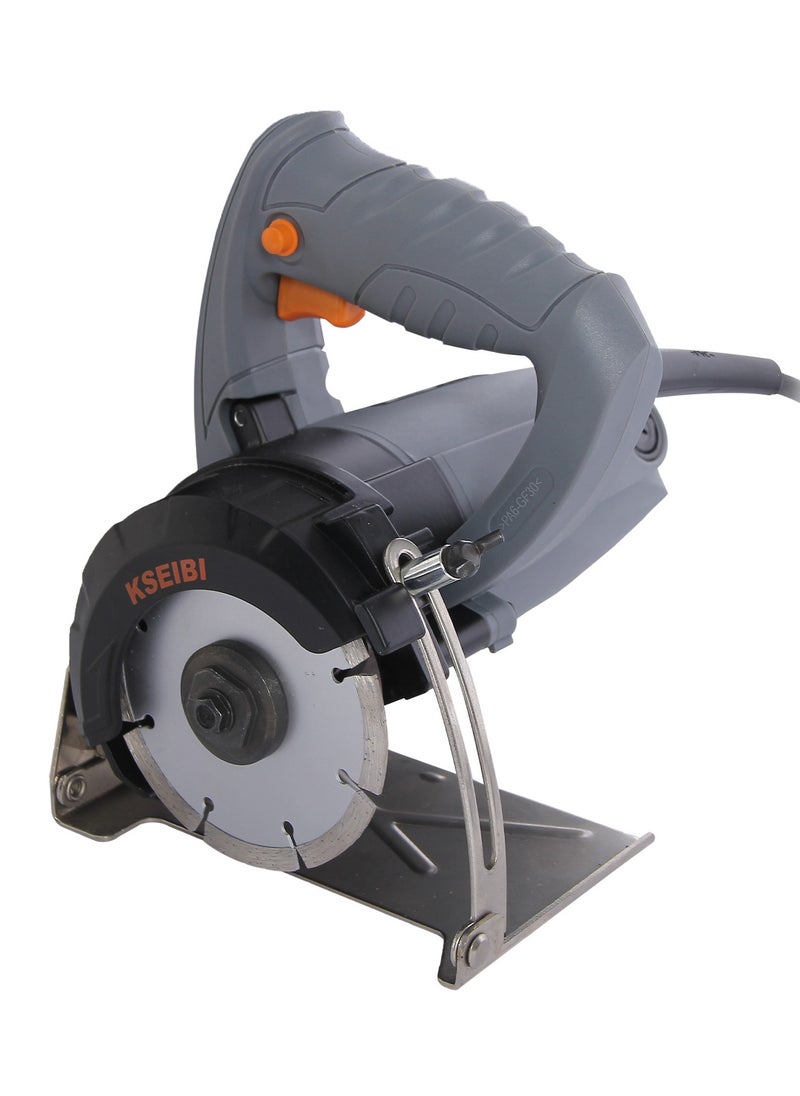 KSEIBI - Marble Cutter, 1250W Motor Circular Saw Cutter with 13800 Rpm, Wrench (2x) and Carbon Brush, Electric Concrete Saw for Cutting Marble, Stone and Brick, Professional Tile Cutting Machine. - Image 1