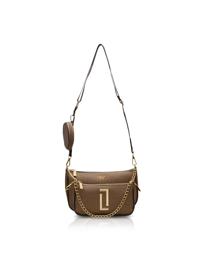 Lavie Luxe Women's Chunk25 3Pc Sling (Coffee)
