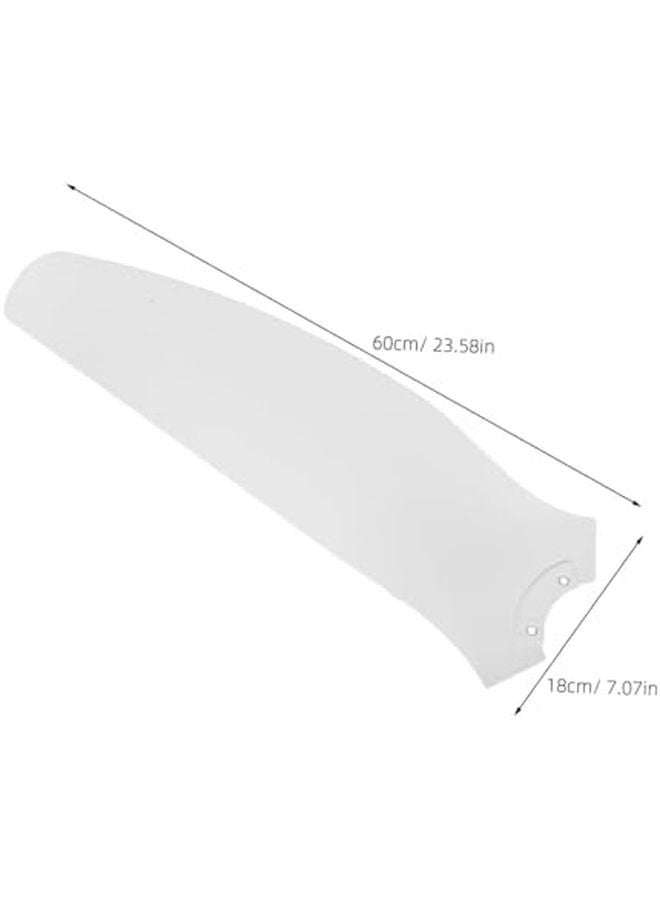 VALICLUD Replacement Plastic Fan Blades White for Standing and Ceiling Fans Sleek Design Home Decor - Image 3