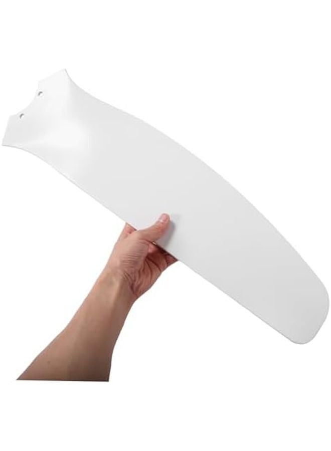 VALICLUD Replacement Plastic Fan Blades White for Standing and Ceiling Fans Sleek Design Home Decor - Image 5