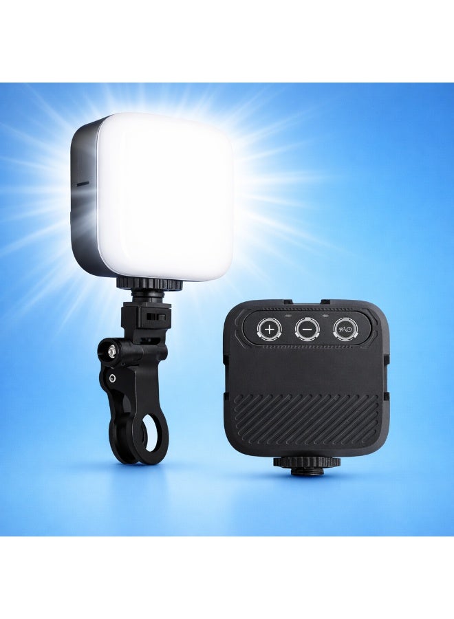 Mini Selfie Ring Light for Mobile Phones – Powerful professional lighting and more than 8 brightness levels, touch control and Type-C charging, easy to carry anywhere, and ideal for photography, videos, vlogs, and live streaming - Image 1
