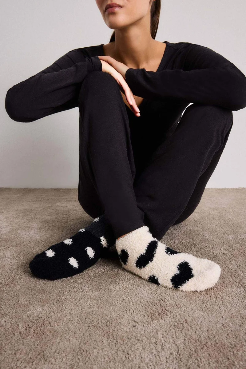Woman 2 piece Winter Socks