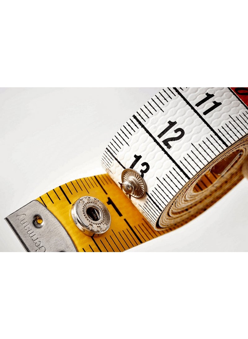 Elegantshop Hemline Snap Tape Measure Mezure Tape Measure 150 cm  - Image 2