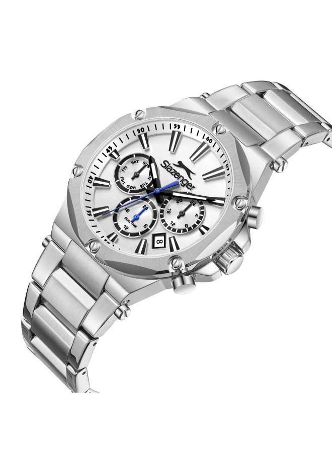 Slazenger Men's Metal Multi Function Watch SL.9.2501.2.01 - 42 mm  - Image 4