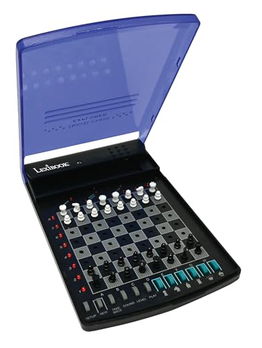 Lexibook Electronic Travel Chess Set 32 Pieces 64 Difficulty Levels 1 to 2 Players Strategy Game Family Board Game LCG500 - Image 5
