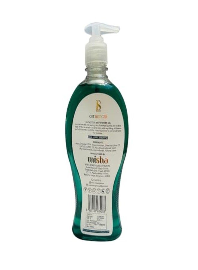 BSEEN FRUISER B SEEN Eucalyptus Mist Shower Gel For Unisex Above 18 Years (Size : 500 ML) - Image 5