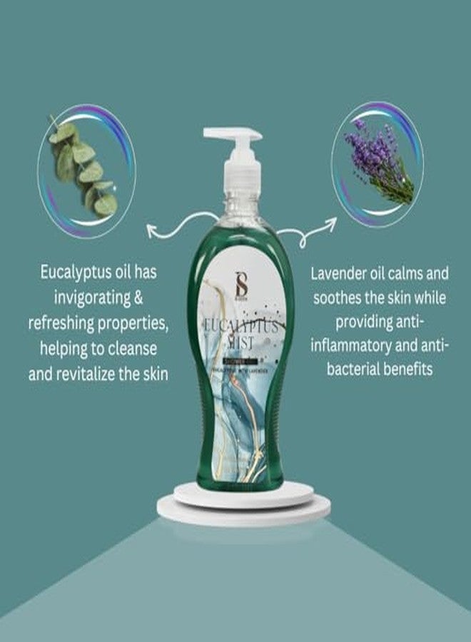 BSEEN FRUISER B SEEN Eucalyptus Mist Shower Gel For Unisex Above 18 Years (Size : 500 ML) - Image 3