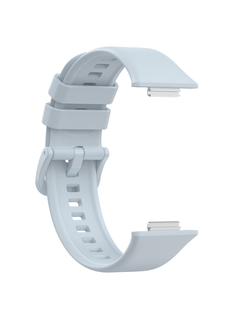 سوار متوافق مع هواوي صالح 2 لينة تبو الفرقة ، ومناسبة للرجال والنساء ،  بيبي بلو - Image 4