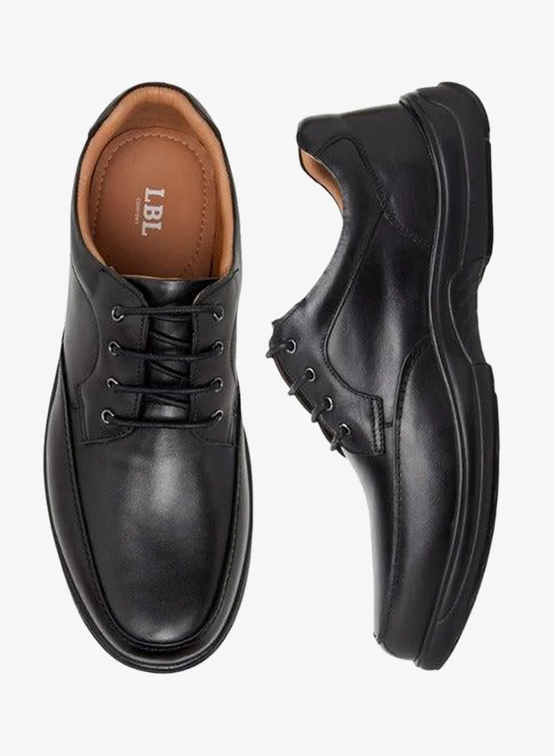 ال بي ال من شو اكسبرس حذاء ديربي رجالي سادة برباط