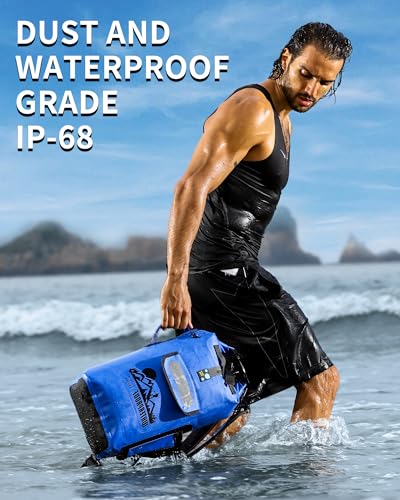 IDRYBAG Dry Bag Backpack Waterproof Floating 20L/30L/40L, Dry Bags Waterproof Backpack for Men, Dry Sack Waterproof Bag Kayak - Image 2